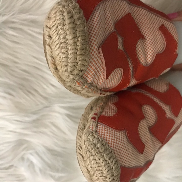 Tory Burch Lonnie Logo Espadrille Flat Shoes - Picture 7 of 8